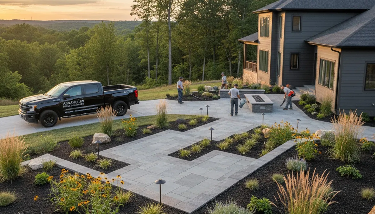 Landscaping design service in Richmond, VA for residential outdoor spaces