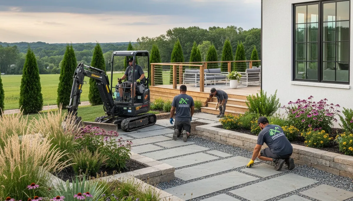 Landscaping design service in Richmond, VA for residential and commercial outdoor spaces