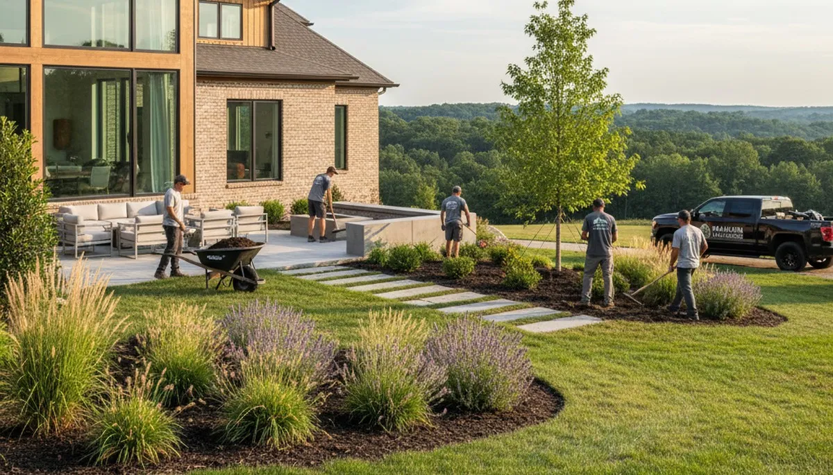 Landscaping design service in Richmond, VA for residential and commercial outdoor spaces