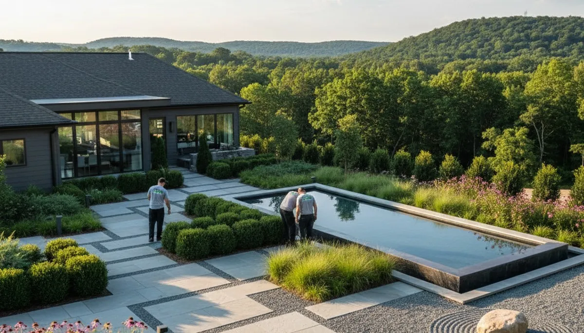Landscape design services in Richmond, VA by a professional landscaping business